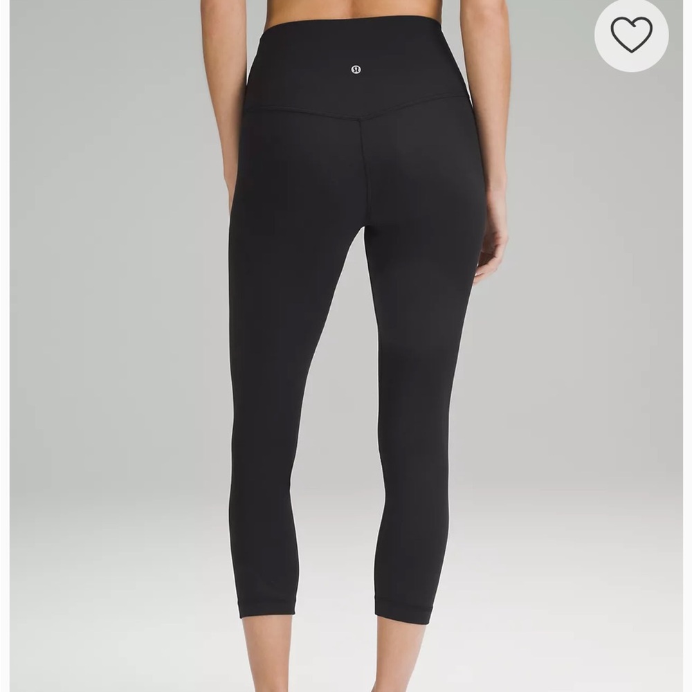 Lululemon Align Leggings, 23”, Size 4, Black - like new!
